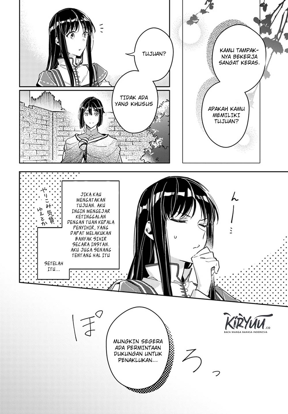 Seijo no Maryoku wa Bannou desu Chapter 13.4 Bahasa Indonesia